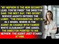 They Fired the Agent with Yankee White Clearance The President s Visit Was Their Checkmate