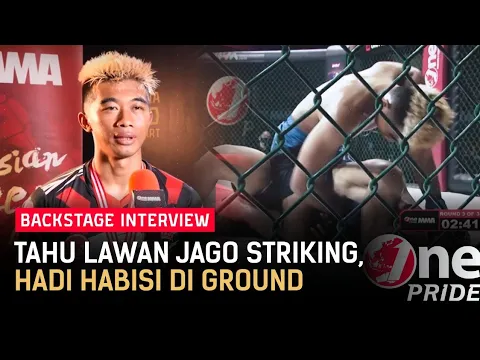 Hadi Purnomo Habisi di Ground Karena Tahu Lawan Jago Striking | Backstage Interview FN 43