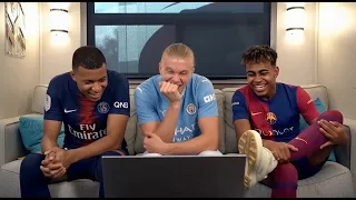 Haaland, Yamal, and Mbappé finally Reacting to their own meme Parodies 😭🙈