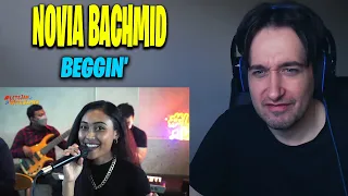 Download FIRST TIME HEARING: Beggin' (KERONCONG) - Novia Bachmid ft. Fivein #LetsJamWithJames (REACTION!!) MP3