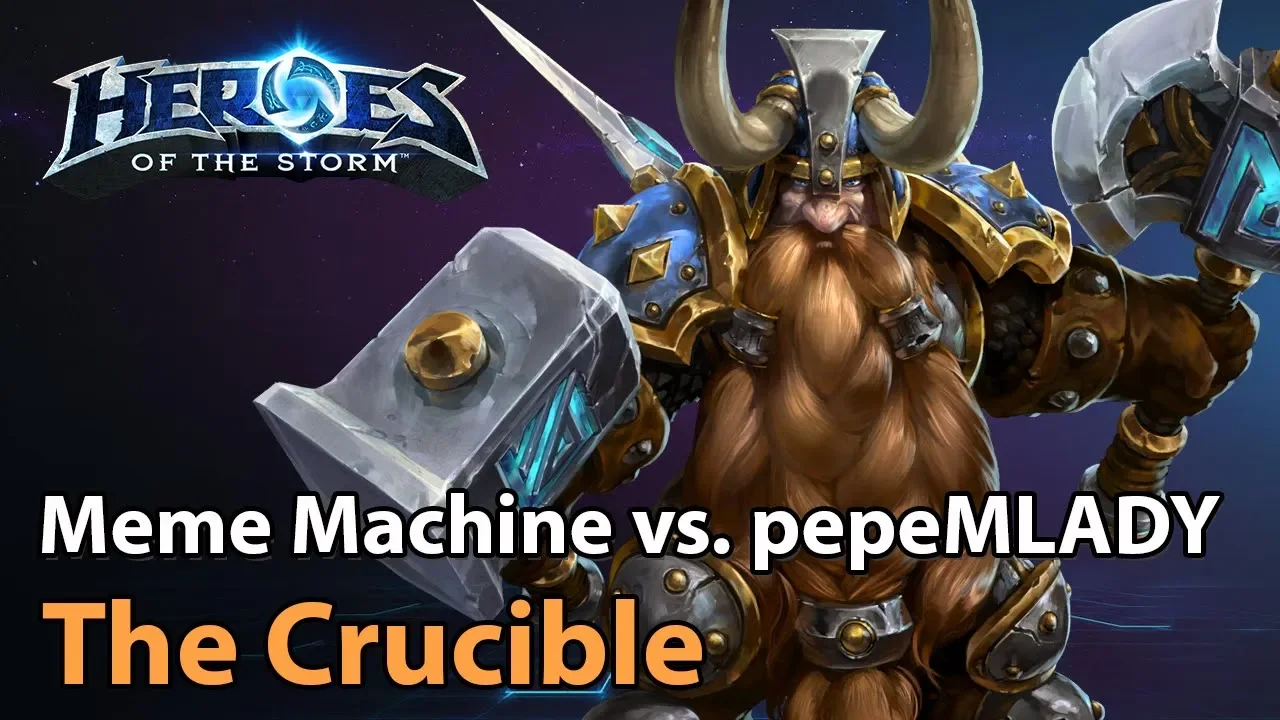 ► Division S Crucible - Meme Machine vs. pepeMLADY - Heroes of the Storm Esports