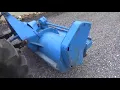 Ford 22-124 917 72 Flail Mower 3 Point Hitch 540 PTO Mower Attachment Tractor