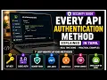 Every API Authentication Method Explained in Tamil API Key JWT OAuth SSO