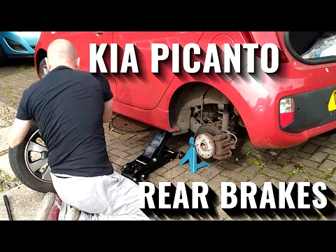 Download MP3 KIA PICANTO REAR BRAKE DISC AND PADS REPLACEMENT   PADS   DISCS 2011 - ON  please read description