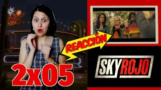 reacci n a sky rojo 2x05