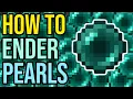 How To Get Ender Pearls FAST In Minecraft