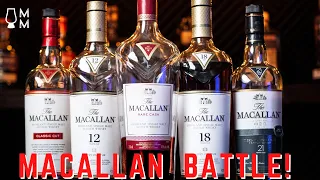 The BEST Macallan Is Macallan 12 vs 18 vs Rare Cask vs 21 Classic Cut 70- 1 700