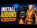 How to Install Addons in World of Warcraft CurseForge Guide