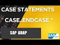 73 - ABAP Case Statements Case in ABAP Case Statement in SAP ABAP ABAP in Hindi