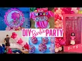 Download Lagu DIY BARBIE PARTY PREP || BARBIE BOX, BALLOON GARLAND \u0026 MORE!