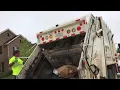Irving Solid Waste Services Sterling LT7500 Heil PakMor Rear End Loader Garbage Truck Part 2