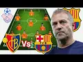 Today s Match Basel Vs Barcelona Potential 4-2-3-1 Line up with Gordon in Friendly Season