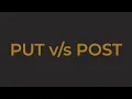 PUT POST HTTP Basics Ep3