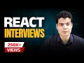 Mastering React Decoding 09 Most Common Interview Questions Tanay Pratap Hindi
