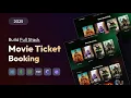 MERN Movie Ticket Booking App Part 1 Frontend Setup Pages Navbar Footer Clerk Auth Tutorial
