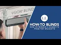 How to Remove a Cassette From The Brackets How-To Blinds