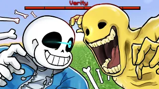 UNDERTALE vs THE VERITY MOD (Minecraft Animation)