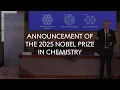 Download Lagu Announcement of the 2025 Nobel Prize in Chemistry