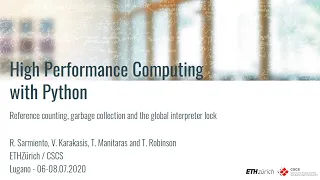 HPC Python Course - Day 2
