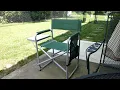 Harbor Freight camping director style folding chair