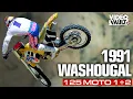 Download Lagu CLASSIC 2-STROKE! Larocco, Cooper, Ward, McGrath \u0026 Swink | 1991 Washougal 125 Moto 1 \u0026 2