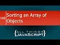 JavaScript Problem Sorting an Array of Objects