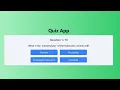 Create Simple Quiz App using React JS and Tailwind CSS How to create react quiz app