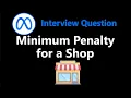 Minimum Penalty for a Shop - Leetcode 2483