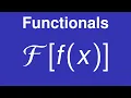 Functionals