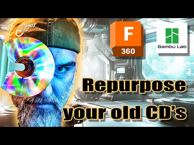 CD/DVD repurposing into Shelf video thumbnail