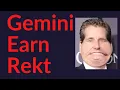 Gemini Earn Rekt