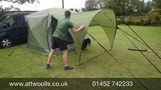 Quest Screen House Pro Canopy Pitching Review