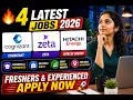 4 Latest Jobs 2026 Cognizant Zeta Hitachi Energy Hiring Freshers Experienced Apply Now