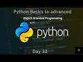 OOP using Python What is Abstraction How to Create abstract and abstractmethod Day 32