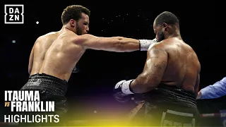 sensational ko moses itauma vs jermaine franklin fight highlights