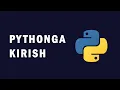 01 Pythonga kirish - PyCharmni o rnatish