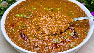 Dhaba Style Fry Kali Masoor Dal Tadka | Masoor Dal Banane Ka Tarika | Daal Masoor Recipe