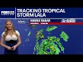 Tracking Tropical Storm Lala