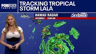 Tracking Tropical Storm Lala