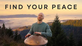 Above the Clouds (1111 Hz) | 1 hour handpan music | Malte Marten