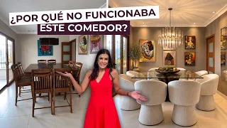 ¿Por qué este comedor no funcionaba? | Antes y después