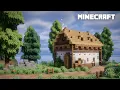 Minecraft How to build a small Medieval House Minecraft Tutorial