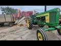 Grinding Cattle Feed With The John Deere 620 The Best Cattle Feed You Can Get