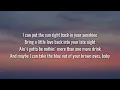 Keith Urban - Brown Eyes Baby (Lyrics)