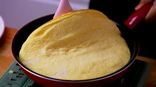 ไข่เจียวฟูฟ่อง ออมเล็ต ซูเฟล่ Omelet souffle : ทำกินชิลๆ