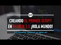 7 Como crear y ejecutar scripts en Python Hola mundo Curso de Python 3 desde Cero La Cartilla