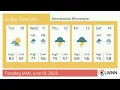 Weather in Minneapolis Minnesota - Tuesday Jun 10 2025