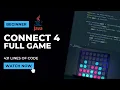 Beginner Java Tutorial Connect 4 Full Game Lo-fi Code session