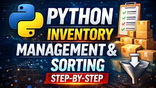 Build an Inventory System in Python Sorting Included