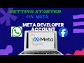 How to create your Meta developer account Getting started